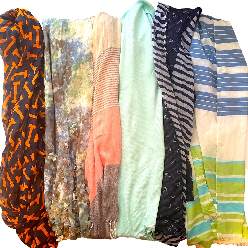 Set of 6 Scarves